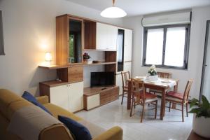 Posezení v ubytování La casa di Dany e Laura