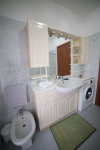 Koupelna v ubytování La casa di Dany e Laura