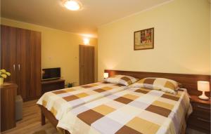 Postel nebo postele na pokoji v ubytování Pet Friendly Home In Bonasini