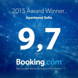 Apartment Sofia tanúsítványa, márkajelzése vagy díja