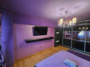Postel nebo postele na pokoji v ubytování Apartament Baroque Central