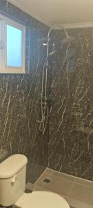 Koupelna v ubytování Cabaña nely