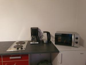 Kuchyň nebo kuchyňský kout v ubytování Ferienwohnung Koller "die Kleine"