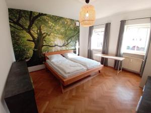 Postel nebo postele na pokoji v ubytování Apartments im Mardefeldpalais