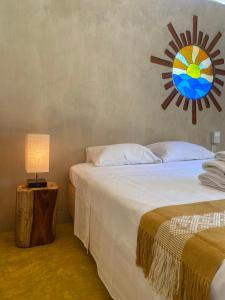 Postel nebo postele na pokoji v ubytování Habitación Privada Sol - Aldea Corazón - StarLink + 34 fotografií