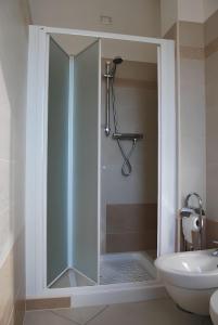 Koupelna v ubytování Eu ropa Hotel