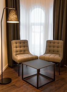 Posezení v ubytování K7 Hotel Oslo