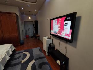 TV o dispositivi per l'intrattenimento presso 博博家精品民宿