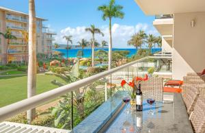 Balkón nebo terasa v ubytování Honua Kai Resort And Spa By Maui Resort Rentals