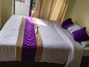 Letto o letti in una camera di Kathmandu Airport View Hotel And Lodge