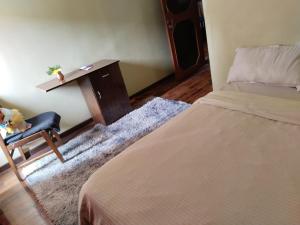 Letto o letti in una camera di Kathmandu Airport View Hotel And Lodge