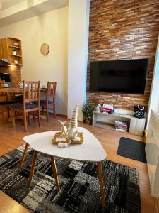 A seating area at Apartmán pod Hoľou, Tatran-Donovaly
