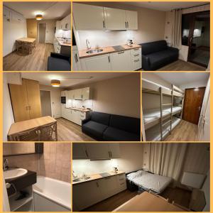 Kuchyň nebo kuchyňský kout v ubytování Appartement Chamrousse le Vernon