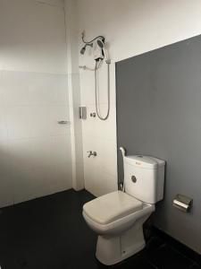 Baðherbergi á Hari Hari Hostel