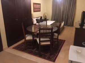 Istumisnurk majutusasutuses Marina residence Chalet port ghalib
