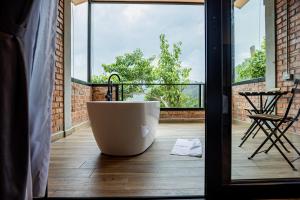 Balkon ili terasa u objektu Sebayu Retreat Gopeng