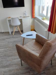 Posezení v ubytování Gästehaus Arkona