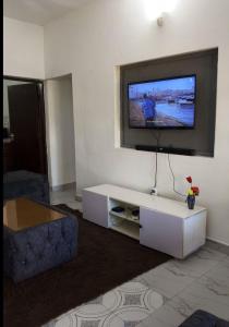 TV a/nebo společenská místnost v ubytování Villa Vanessa