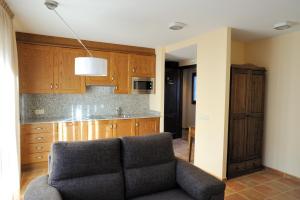 Kuchyň nebo kuchyňský kout v ubytování Apartaments Cal Climent
