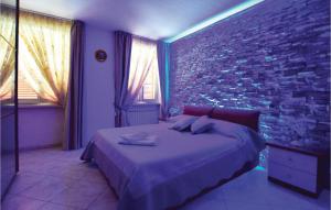 A bed or beds in a room at Villa Cristina