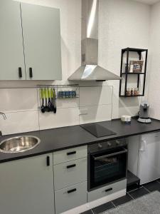 Dapur atau dapur kecil di Waldstadt Urban nähe KIT