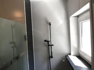 Ένα μπάνιο στο Ferienwohnung Henniger +3 φωτογραφίες