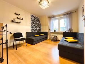 Część wypoczynkowa w obiekcie Apartament Deluxe