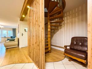 Część wypoczynkowa w obiekcie Apartament Deluxe