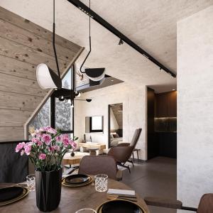 Zona d'estar a Anika - Mountain Home