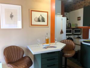 Una cocina o kitchenette en Gite le ptit Corpatus