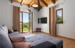 Telewizja i/lub zestaw kina domowego w obiekcie Villa Re