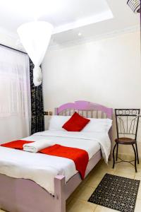 Ένα ή περισσότερα κρεβάτια σε δωμάτιο στο Ludali homes