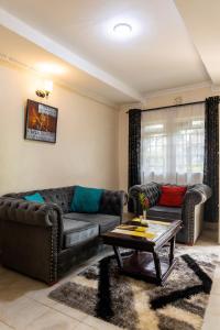 Χώρος καθιστικού στο Ludali homes