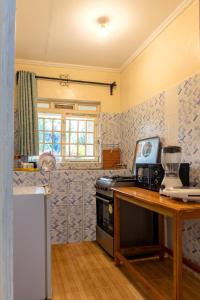 Η κουζίνα ή μικρή κουζίνα στο Ludali homes