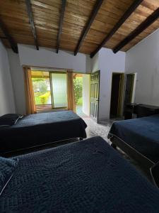 Postel nebo postele na pokoji v ubytování Hotel Villa Bosco