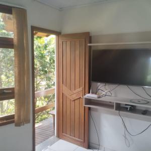 Ένα ή περισσότερα κρεβάτια σε δωμάτιο στο PedalAntes e Depois