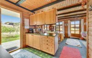 Kuchyň nebo kuchyňský kout v ubytování Hoejris Hus + 14 fotografií