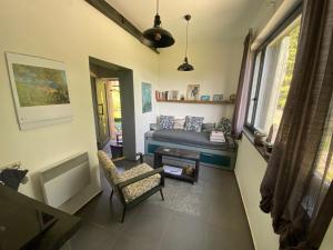 Χώρος καθιστικού στο LaČeladná - lázně ducha