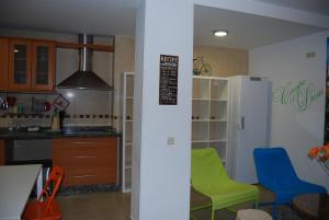 Kuchyň nebo kuchyňský kout v ubytování Oh! My Hostel