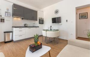 Η κουζίνα ή μικρή κουζίνα στο 3 Bedroom Lovely Apartment In Vrpolje