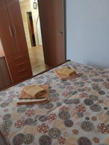 Postel nebo postele na pokoji v ubytování Rent a rooms - "Laki"