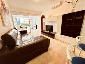 Et tv og/eller underholdning på Arena y mar