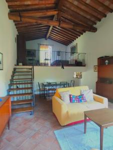 Χώρος καθιστικού στο Casa Gioia