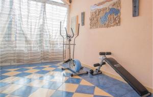 Fitness centrum a/nebo fitness zařízení v ubytování Amazing Home In Zmijavci
