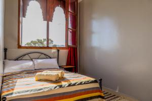 Yakout hostel客房内的一张或多张床位