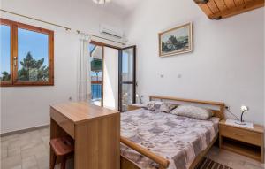 Posteľ alebo postele v izbe v ubytovaní Lovely Home In Josinovac With Wifi + 28 fotografií