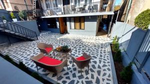 Balkón nebo terasa v ubytování Akelvani Guest House
