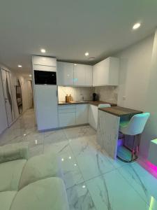 Η κουζίνα ή μικρή κουζίνα στο Luxury apartement jacuzzi