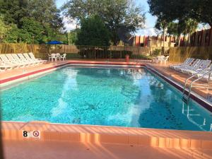Bazén v ubytování Valuelodge Busch Gardens - Tampa nebo v jeho okolí
