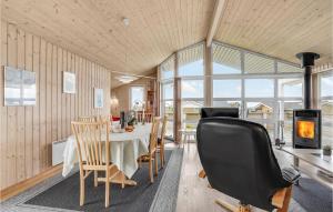 Posezení v ubytování Holiday Home Hannesvej V